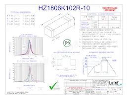 HZ1806K102R-10 Datasheet Cover