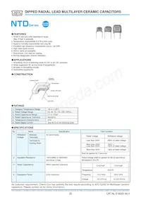 KTD250B477M99A0B00 Datasheet Copertura