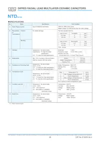 KTD250B477M99A0B00 Datasheet Pagina 2