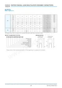 KTD250B477M99A0B00 Datasheet Pagina 4