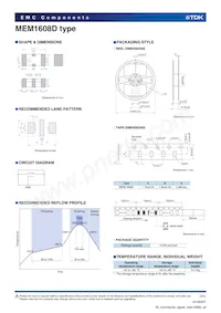 MEM1608D501RT001 Datasheet Pagina 3