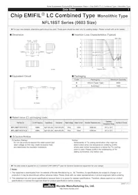 NFL18ST157X1C3D Datasheet Copertura