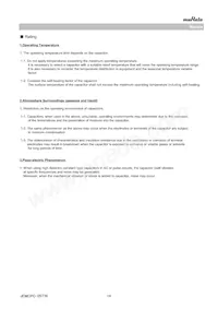 NFM18PC225B1A3D Datasheet Pagina 19