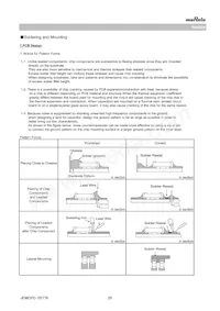 NFM18PC225B1A3D Datasheet Pagina 20