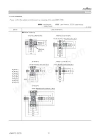 NFM18PC225B1A3D Datasheet Pagina 21