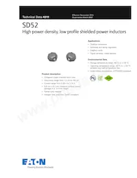 SD52-100-R Datenblatt Cover