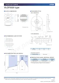 VLCF5020T-101MR27 Datasheet Pagina 4