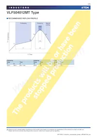 VLF504012MT-220M Datasheet Page 4