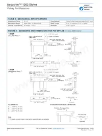 Y0050500R000J0L Datasheet Page 2