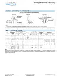 Y15085K00000VR23R Datasheet Page 3