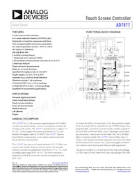 AD7877ACBZ-REEL數據表 封面