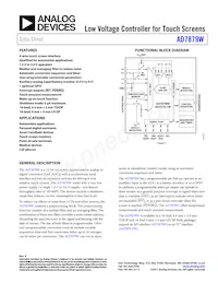 AD7879-1WACPZ-RL7 Datasheet Copertura