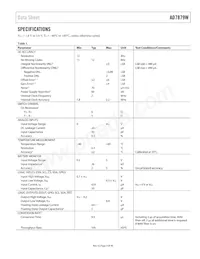 AD7879-1WACPZ-RL7 Datasheet Page 3