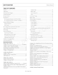 AD7879ACBZ-500R7 Datasheet Page 2