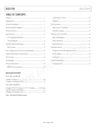 ADG2108YCPZ-HS-RL7 Datasheet Pagina 2