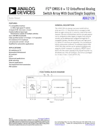 ADG2128YCPZ-HS-RL7 Datasheet Copertura