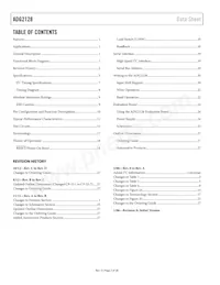 ADG2128YCPZ-HS-RL7 Datasheet Page 2