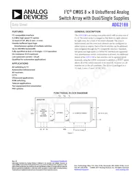 ADG2188YCPZ-HS-RL7 Datenblatt Cover