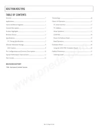 ADG799GBCPZ-REEL Datasheet Pagina 2