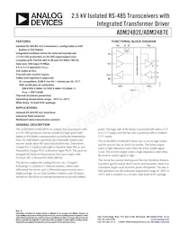 ADM2482EBRWZ-REEL7 Datasheet Cover