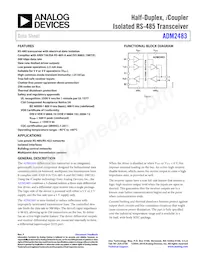 ADM2483BRW-REEL Datenblatt Cover