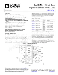 ADP5034AREZ-1 Datasheet Cover