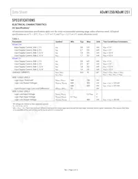 ADUM1251WARZ-RL7 Datasheet Page 3