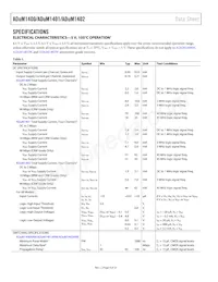ADUM1402CRW-RL Таблица данных Страница 4