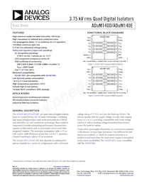 ADUM140E0BRWZ-RL Datasheet Cover