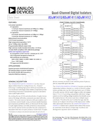 ADUM1412BRWZ-RL Datasheet Copertura