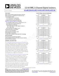 ADUM263N1BRIZ-RL Datenblatt Cover