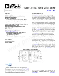 ADUM3160WBRWZ-RL Datasheet Copertura