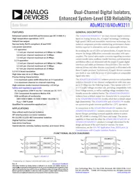 ADUM3211WBRZ Datenblatt Cover