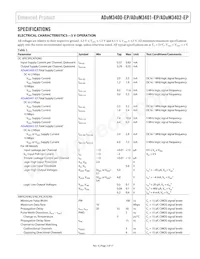 ADUM3402TRWZ-EP-RL Datasheet Pagina 3