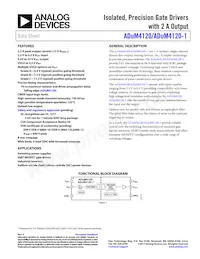 ADUM4120-1CRIZ Datasheet Cover