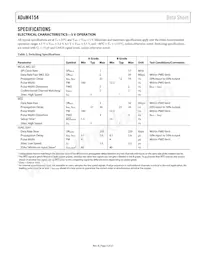 ADUM4154BRIZ-RL Datasheet Pagina 3