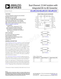 ADUM5202CRWZ-RL數據表 封面