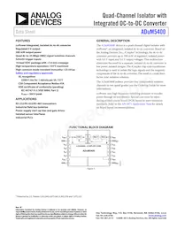 ADUM5400CRWZ-RL數據表 封面