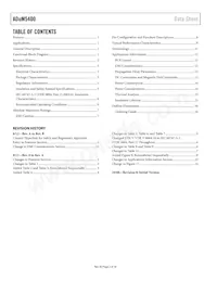 ADUM5400CRWZ-RL Datasheet Pagina 2