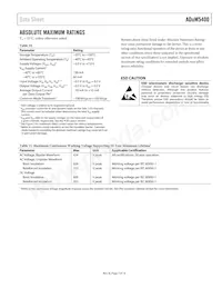 ADUM5400CRWZ-RL Datasheet Pagina 7