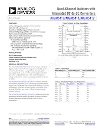 ADUM5410BRSZ-RL7 Datasheet Copertura