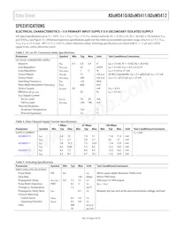 ADUM5410BRSZ-RL7 Datasheet Pagina 3