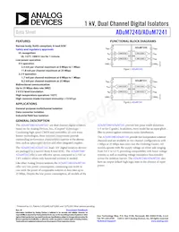 ADUM7241CRZ-RL7 Datasheet Copertura