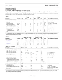 ADUM7241CRZ-RL7 Datasheet Pagina 3