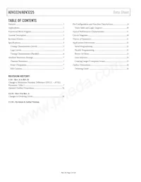 ADV3225ACPZ Datasheet Page 2