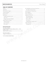 ADV3225ACPZ Datasheet Pagina 2