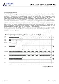 AS4C128M16D3L-12BANTR Datasheet Pagina 9