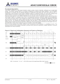 AS4C128M16D3LA-12BCNTR Datasheet Pagina 9