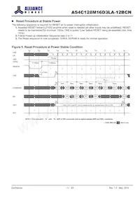 AS4C128M16D3LA-12BCNTR Datasheet Pagina 11