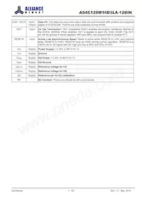 AS4C128M16D3LA-12BINTR Datasheet Page 7